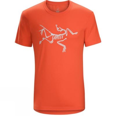 Playeras Arc'teryx Archaeopteryx Manga Corta Hombre - Naranjas - Chile IKA058734